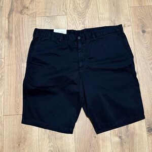 NEW Uniqlo Men's Dark Navy Flat Front Shorts Size XXL